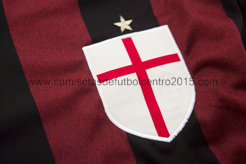Camiseta del AC Milan Mujer Primera 2015-2016 baratas